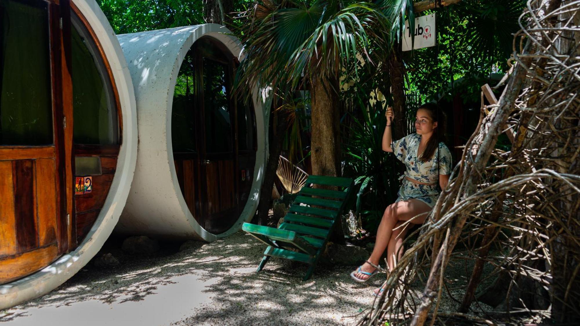 Hostal Mulut Tulum Luaran gambar
