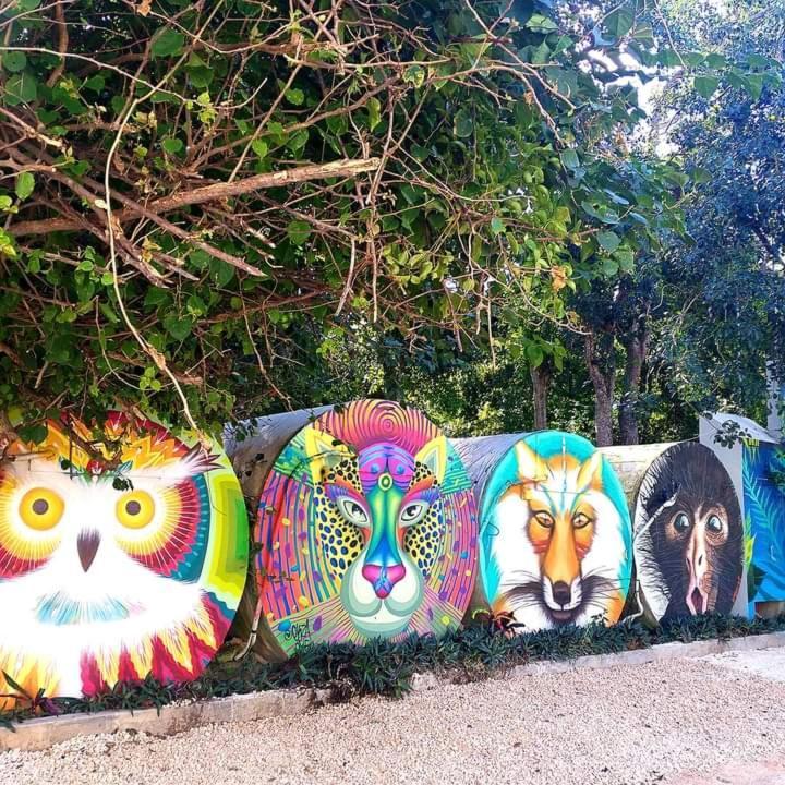 Hostal Mulut Tulum Luaran gambar